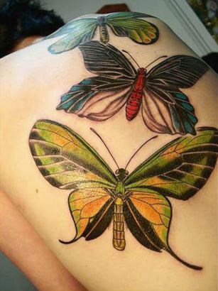Beautiful Butterfly Tattoo